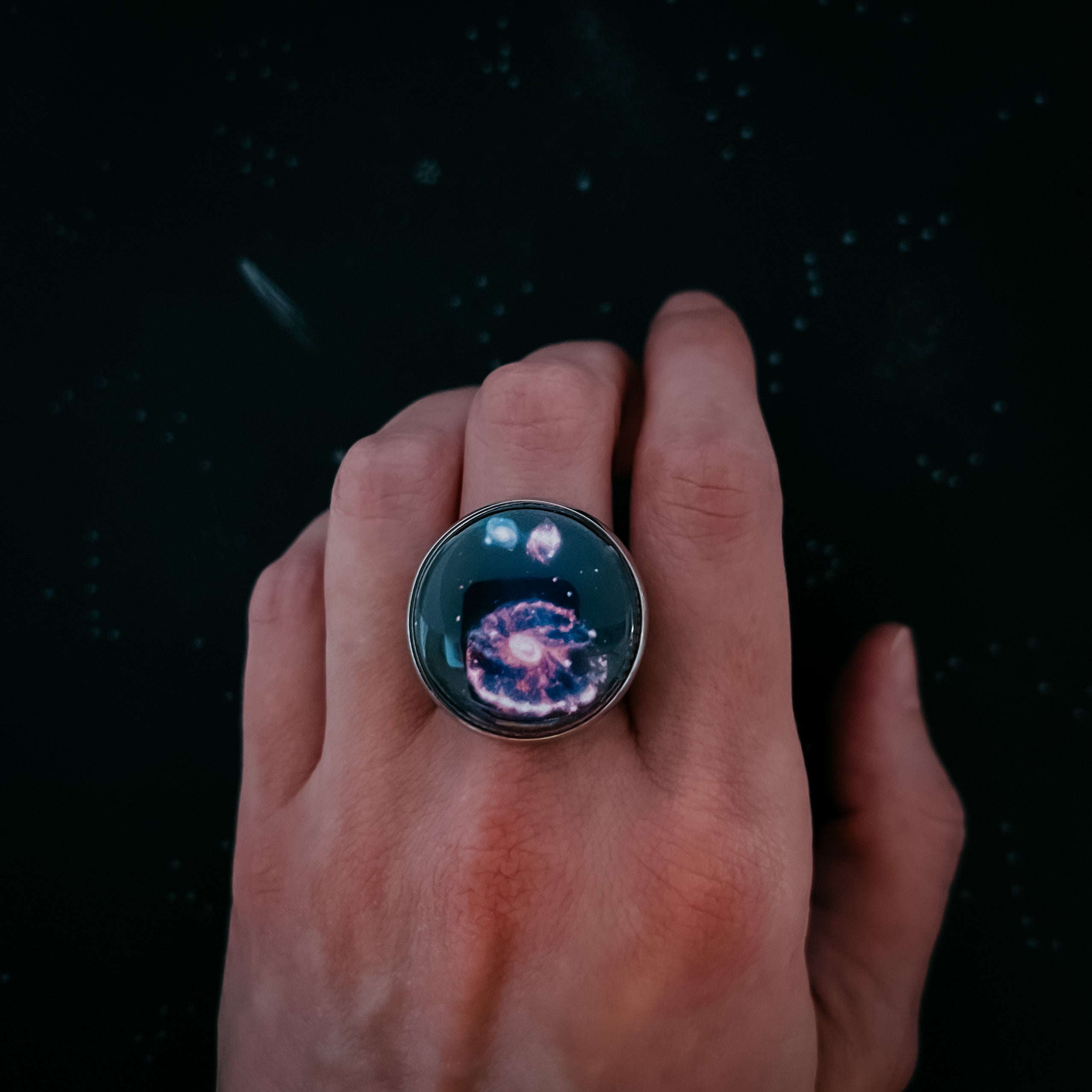 Interchangeable JWST First Images Ring | Ring | Wiccan Center