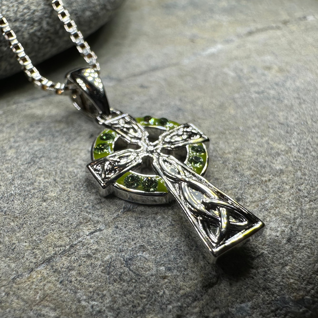 Jane Celtic Cross Necklace - Handmade in Ireland | Pendant | Wiccan Center