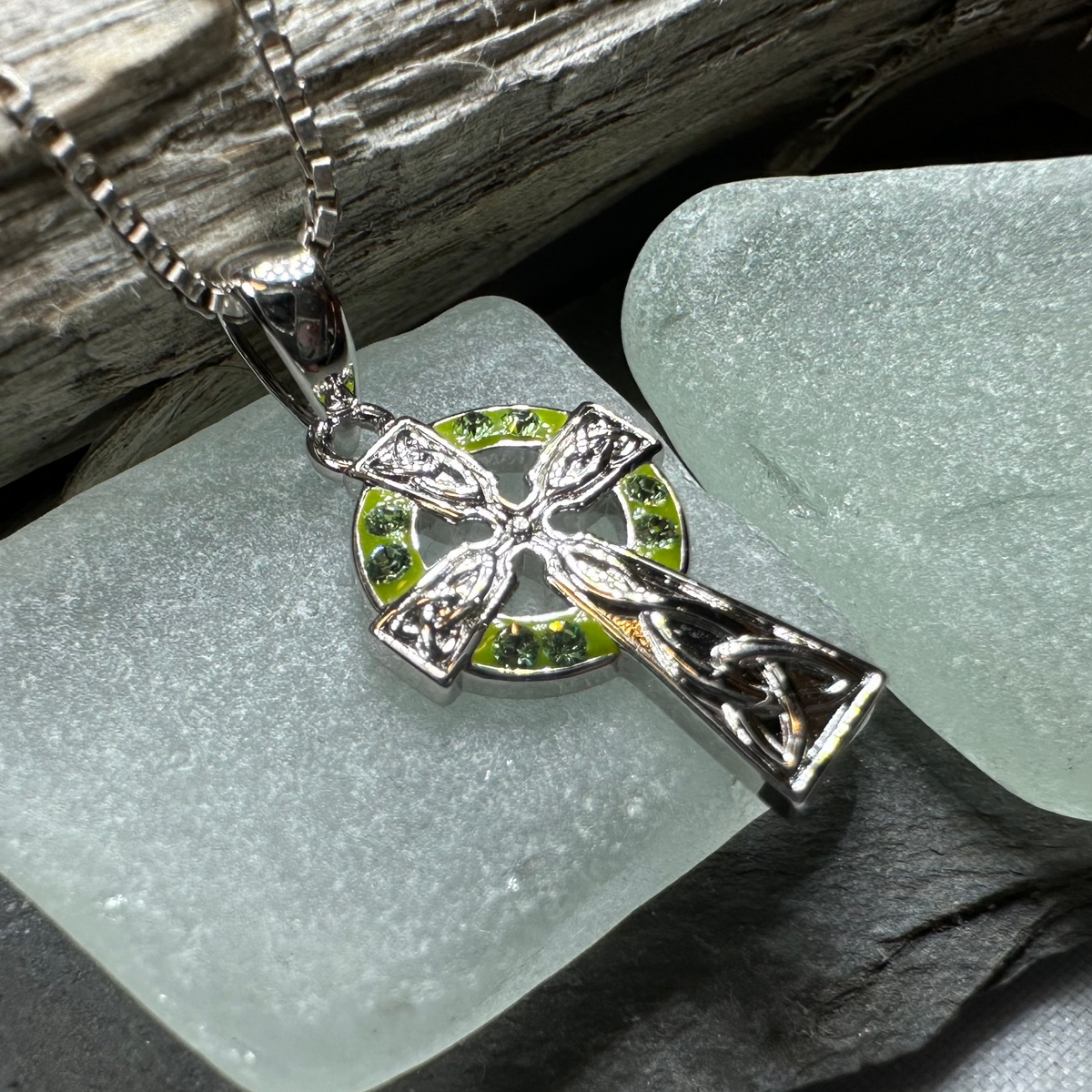 Jane Celtic Cross Necklace - Handmade in Ireland | Pendant | Wiccan Center