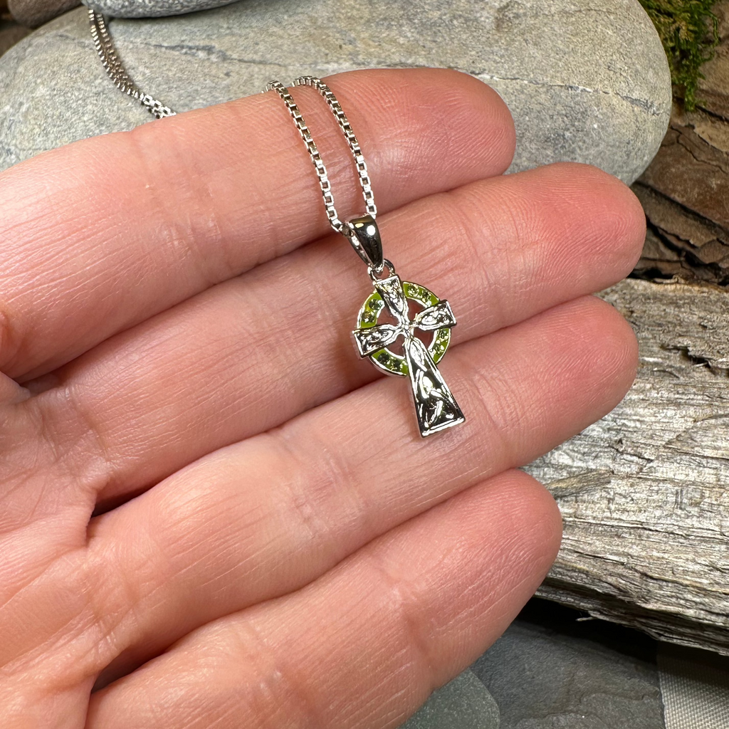 Jane Celtic Cross Necklace - Handmade in Ireland | Pendant | Wiccan Center