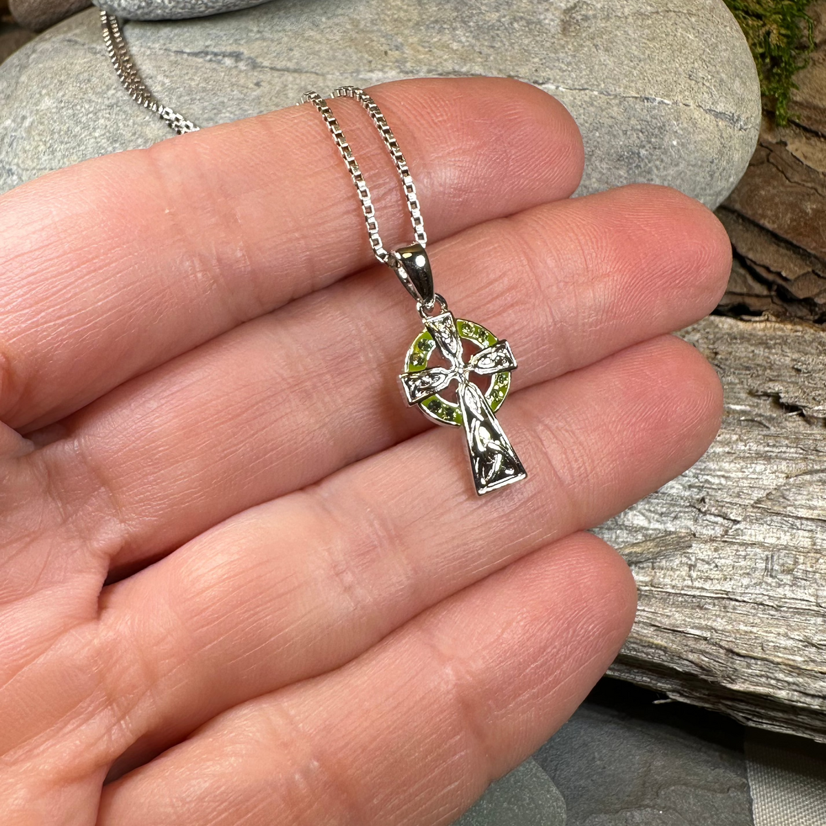 Jane Celtic Cross Necklace - Handmade in Ireland | Pendant | Wiccan Center