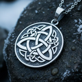 Stormfront Celtic Knot Necklace in Sterling Silver | Pendant | Wiccan Center