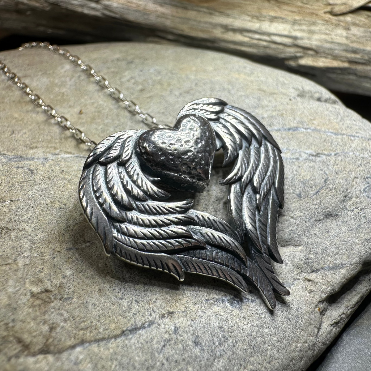 Seraphina Angel Wings Necklace