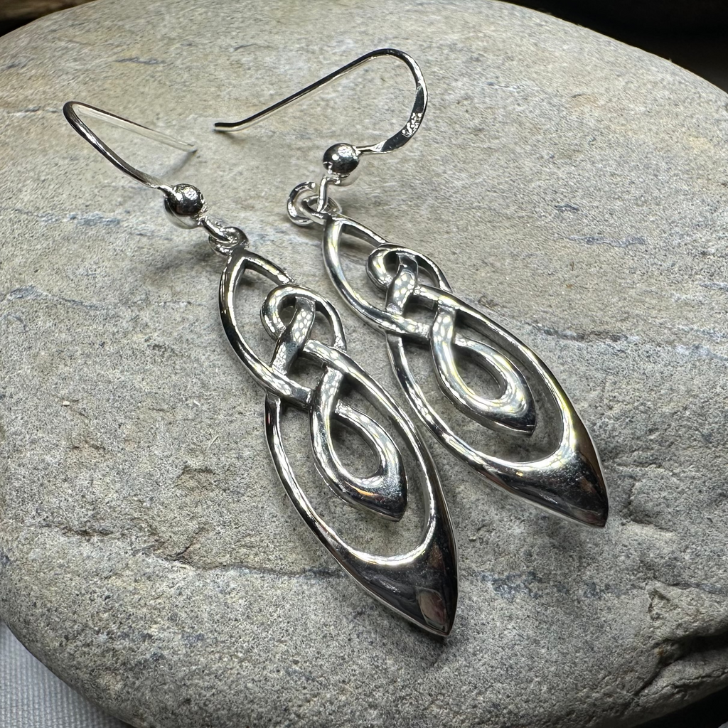 Tamsin Celtic Knot Earrings | Dangle Earrings | Wiccan Center
