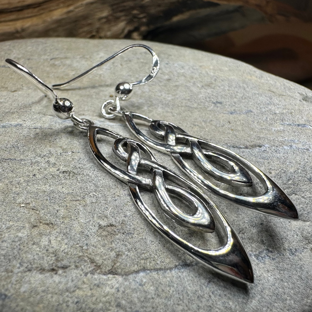 Tamsin Celtic Knot Earrings | Dangle Earrings | Wiccan Center