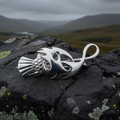 Sterling Silver Jacobean Thistle Brooch - Handmade in Scotland | Brooch | Wiccan Center