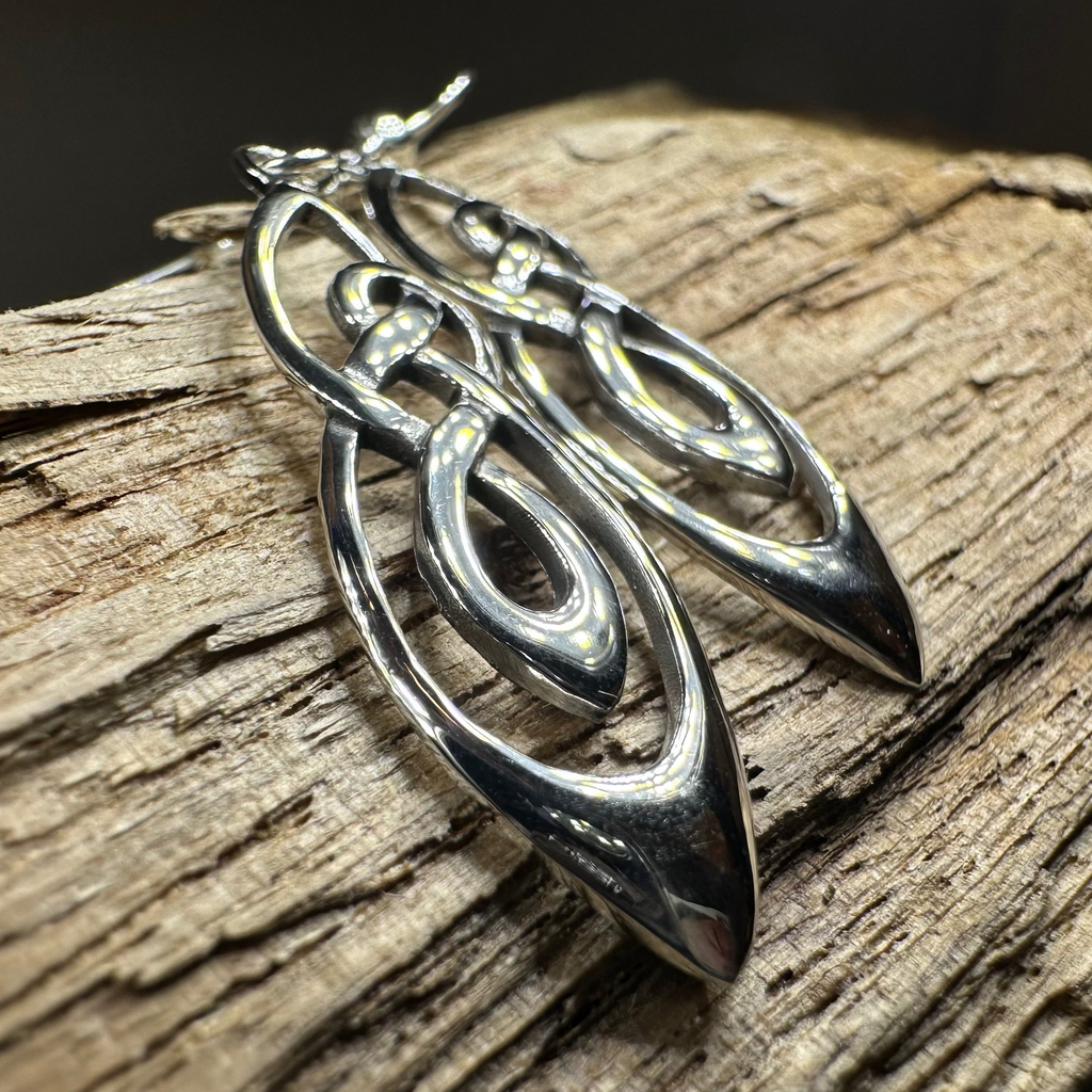 Tamsin Celtic Knot Earrings | Dangle Earrings | Wiccan Center