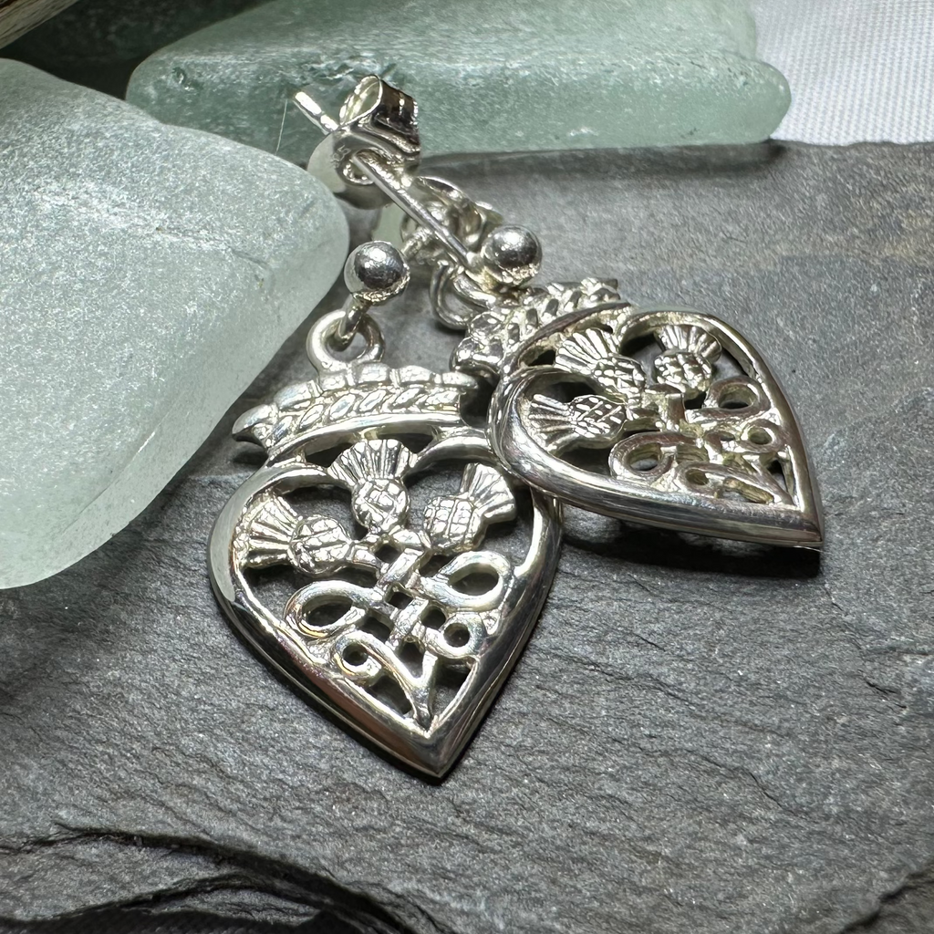 Heirloom Luckenbooth Earrings | Post Earrings | Wiccan Center