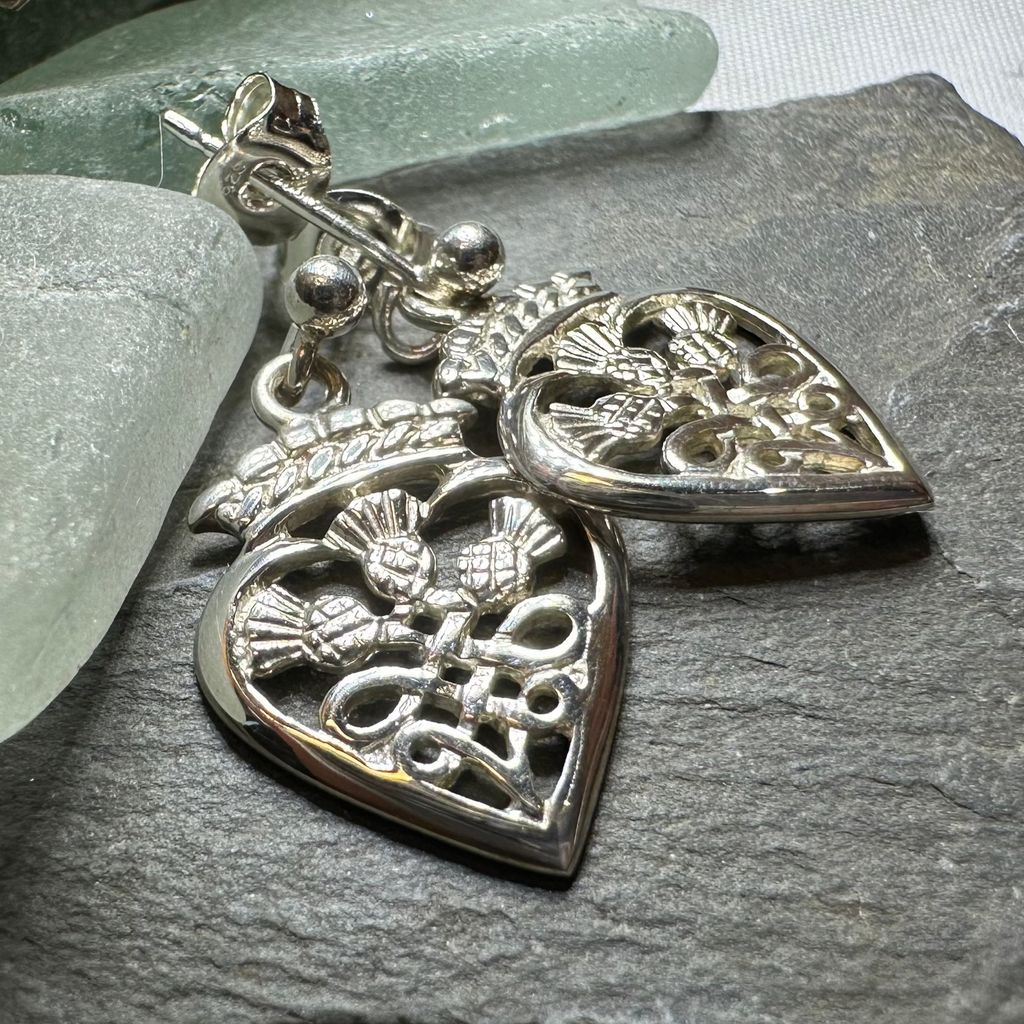 Heirloom Luckenbooth Earrings | Post Earrings | Wiccan Center