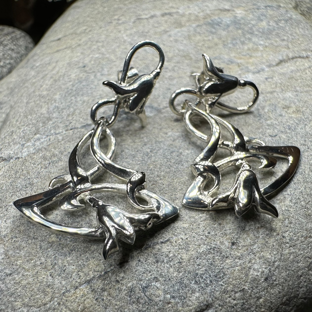 Dione Bluebell Earrings | Dangle Earrings | Wiccan Center