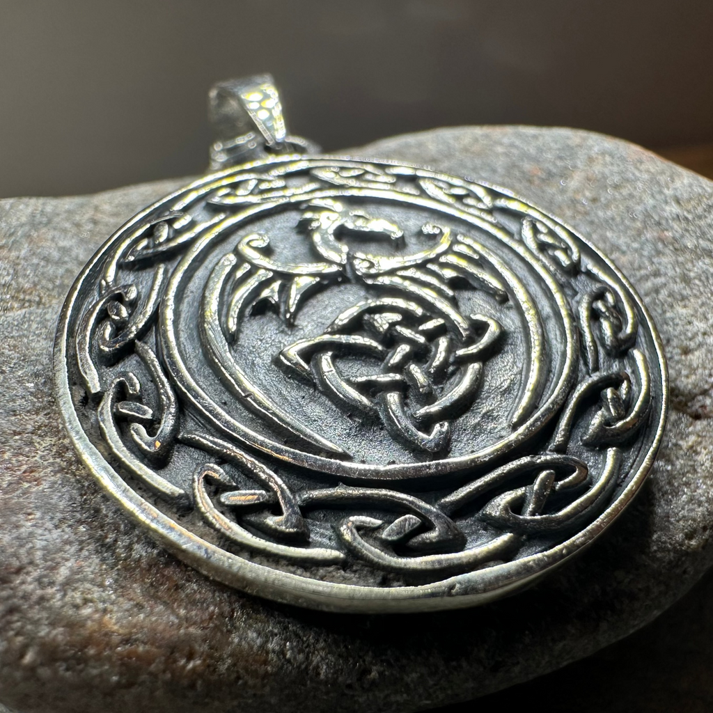Rixon Celtic Dragon Necklace | Pendant | Wiccan Center