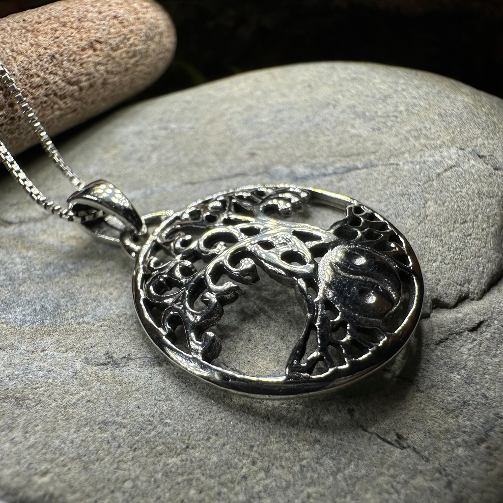 Yin Yang Tree of Life Necklace | Pendant | Wiccan Center