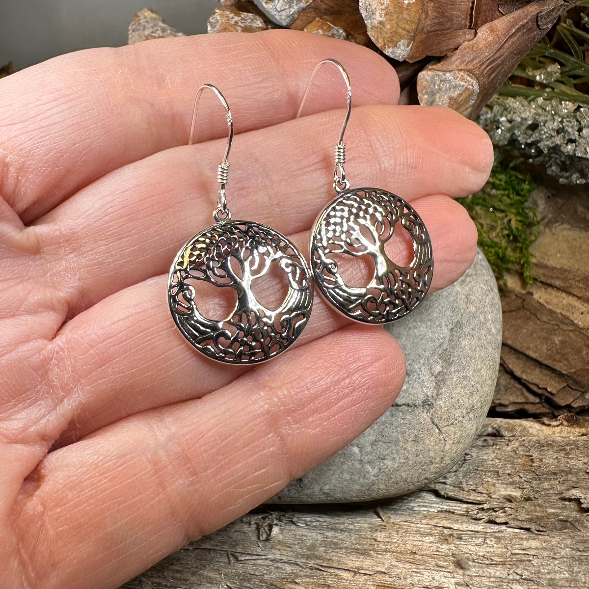 Karstyn Celtic Tree of Life Earrings | Dangle Earrings | Wiccan Center