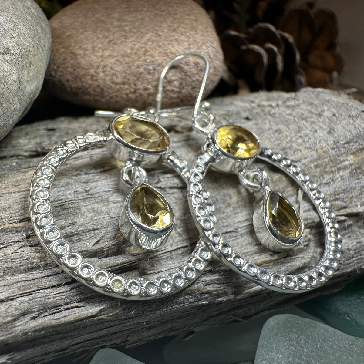 Briallen Gemstone Earrings | Dangle Earrings | Wiccan Center