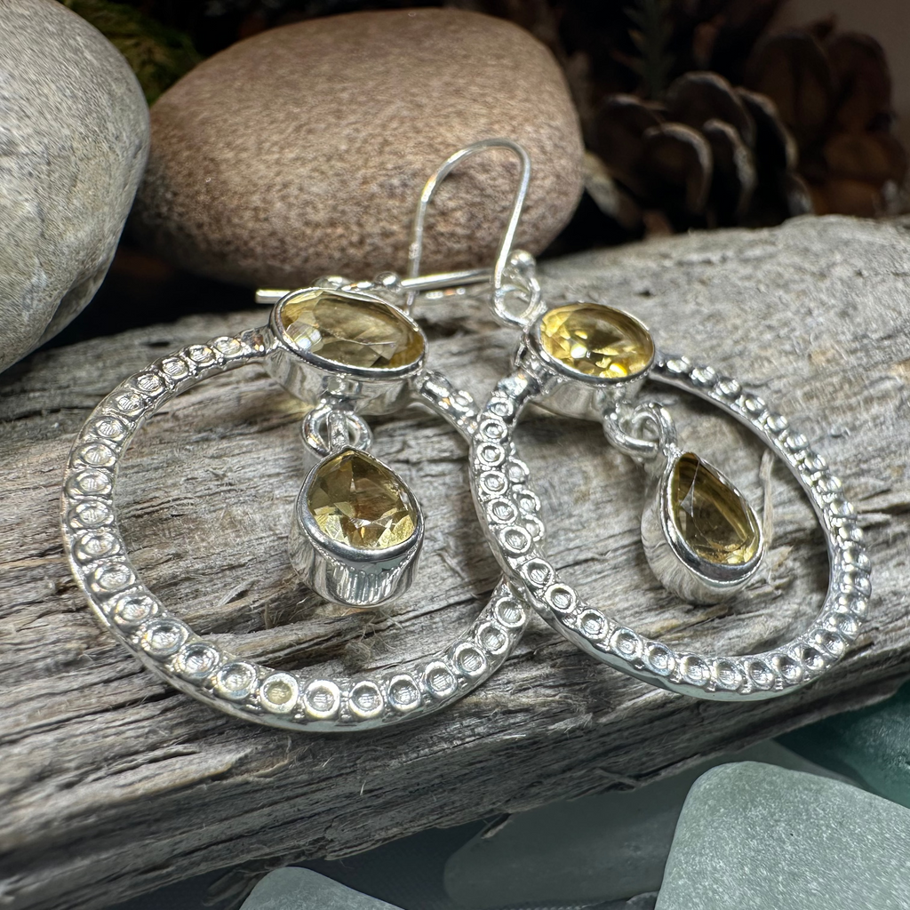Briallen Gemstone Earrings | Dangle Earrings | Wiccan Center