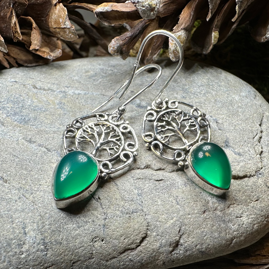 Ancient Tree of Life Earrings | Dangle Earrings | Wiccan Center