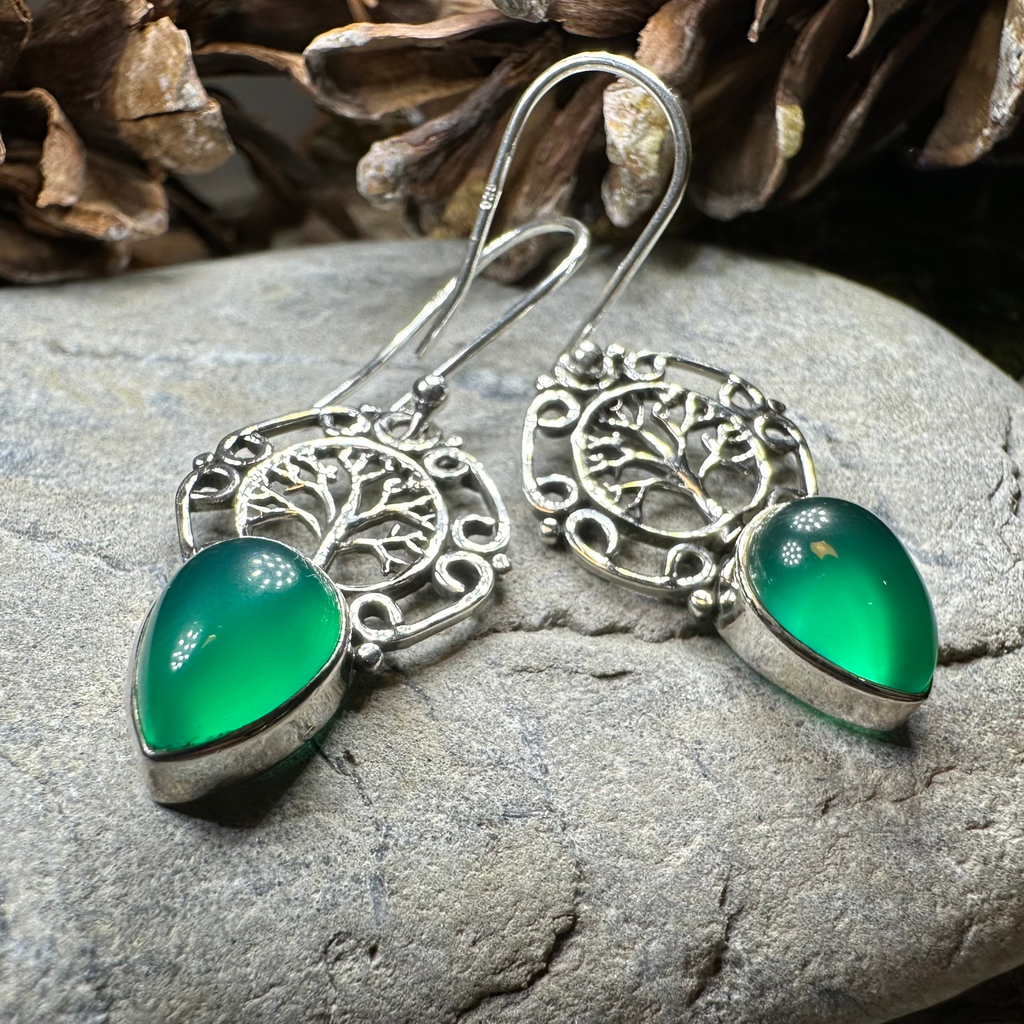 Ancient Tree of Life Earrings | Dangle Earrings | Wiccan Center
