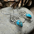 Ancient Tree of Life Earrings | Dangle Earrings | Wiccan Center