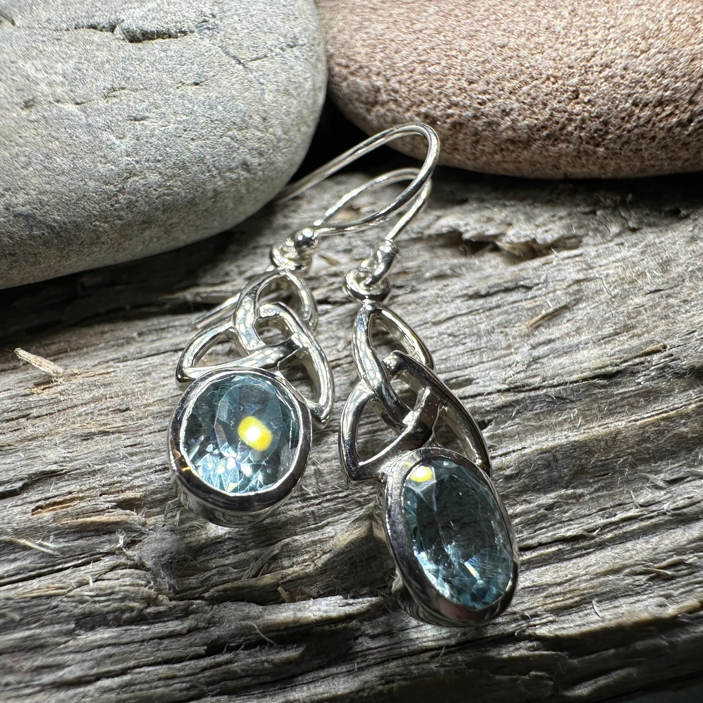 Hellena Trinity Knot Earrings | Dangle Earrings | Wiccan Center