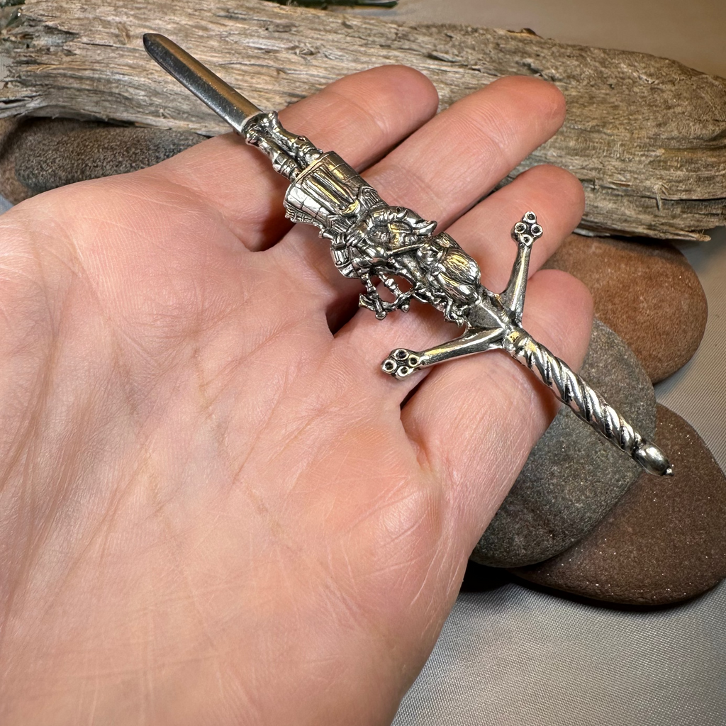 Highland Bagpiper Kilt Pin | Kilt Pin | Wiccan Center