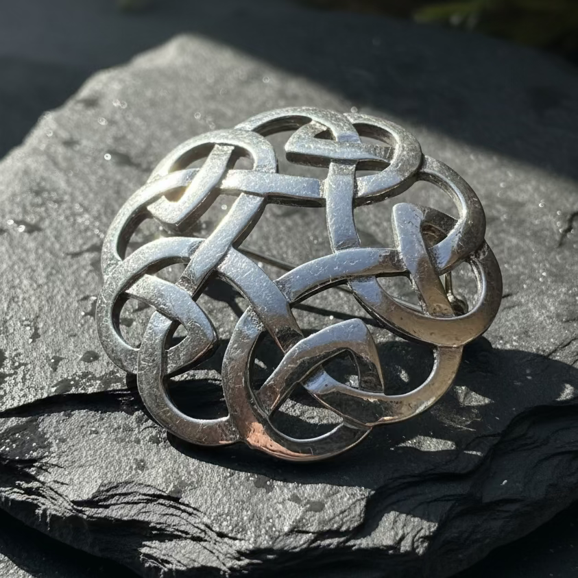 Argyle Celtic Knot Brooch - Handmade in Scotland | Brooch | Wiccan Center