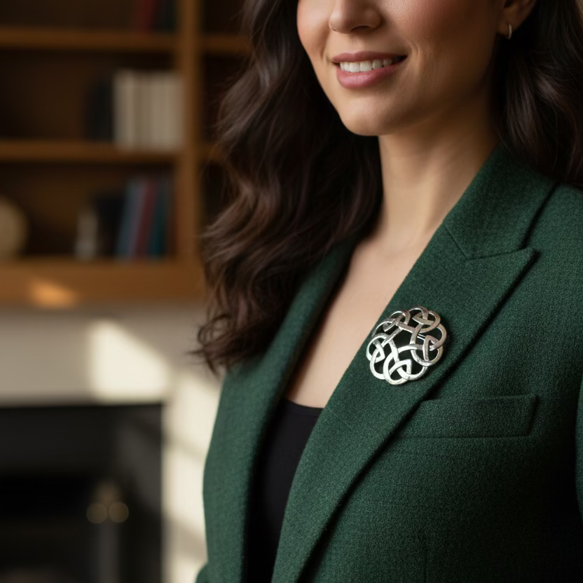 Argyle Celtic Knot Brooch - Handmade in Scotland | Brooch | Wiccan Center