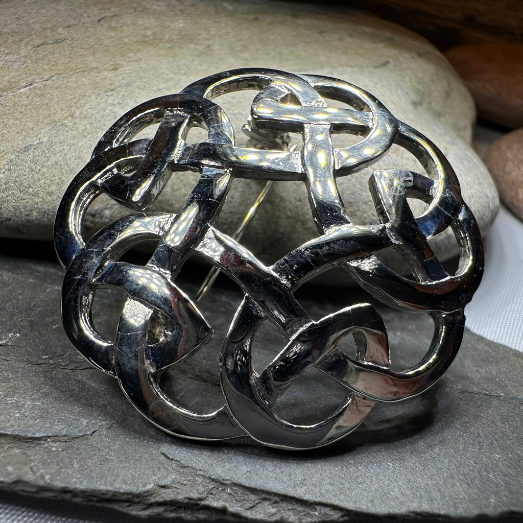 Argyle Celtic Knot Brooch - Handmade in Scotland | Brooch | Wiccan Center
