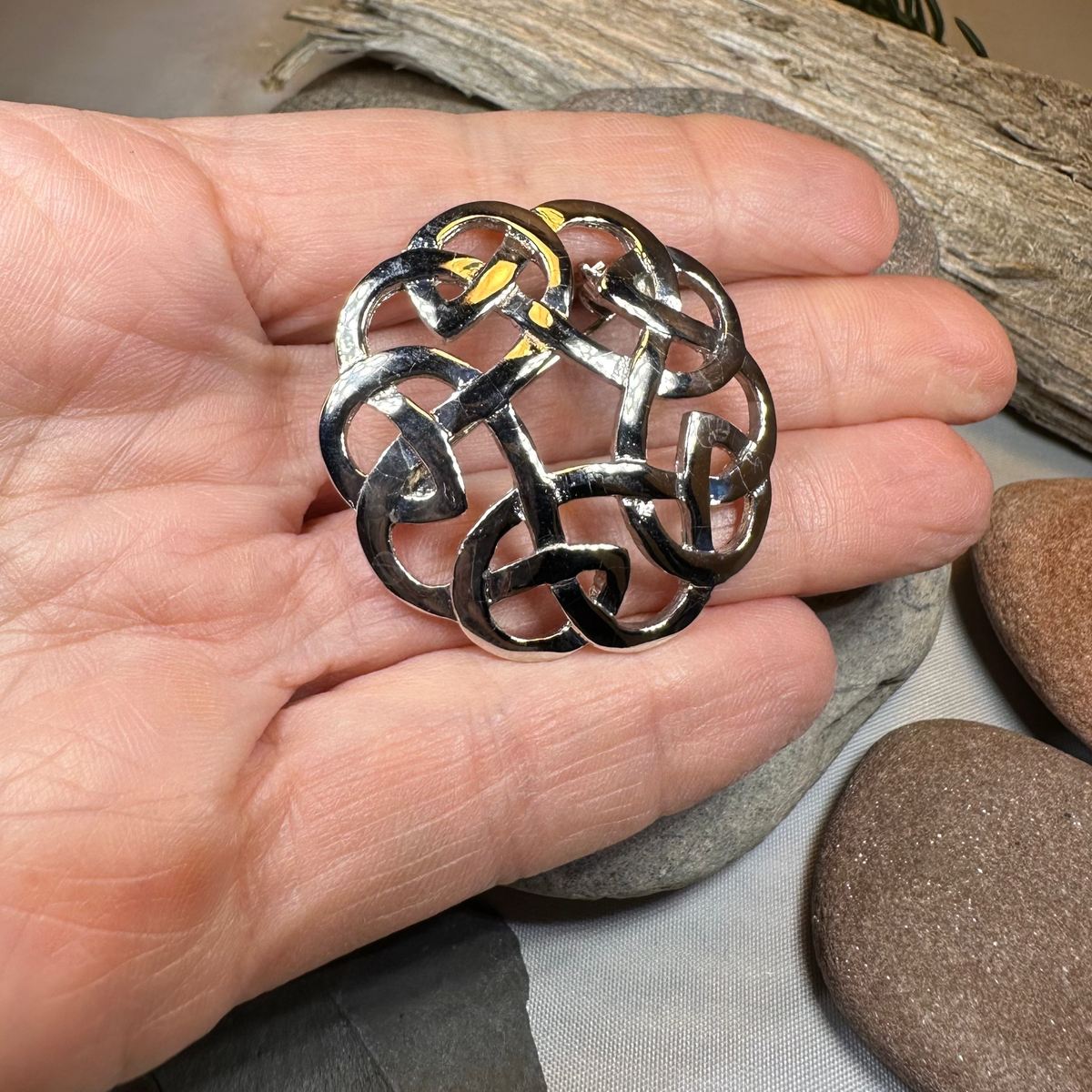 Argyle Celtic Knot Brooch - Handmade in Scotland | Brooch | Wiccan Center