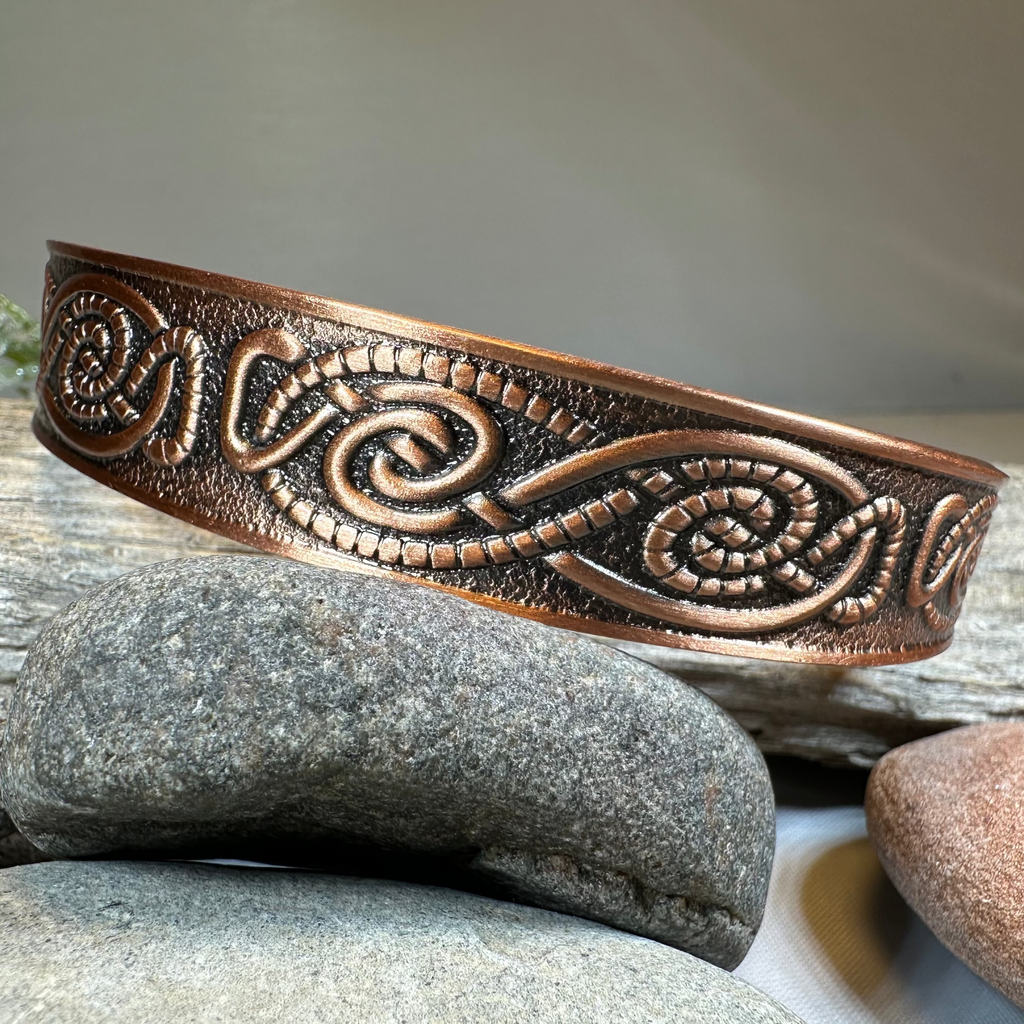 Talorc Celtic Copper Cuff Bracelet | Bracelet | Wiccan Center