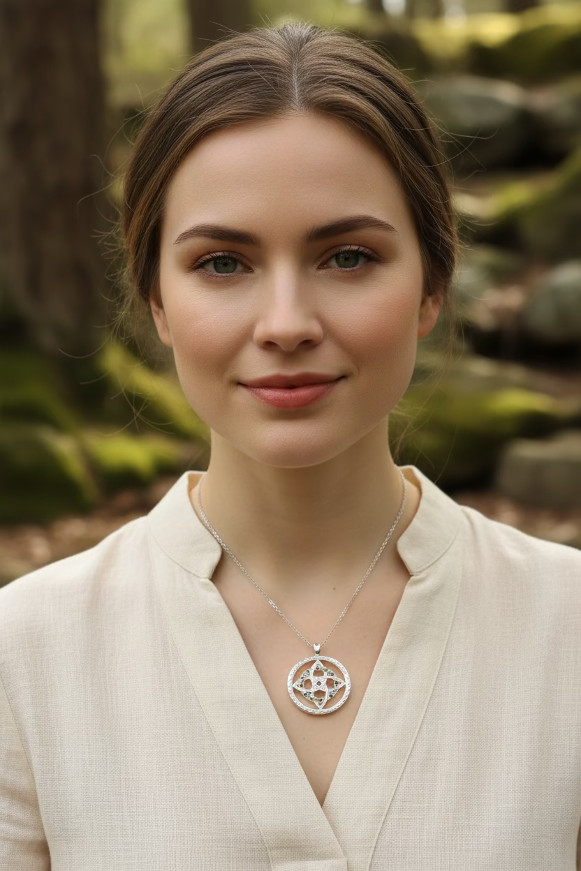 Colors of Ireland Celtic Knot Necklace | Pendant | Wiccan Center