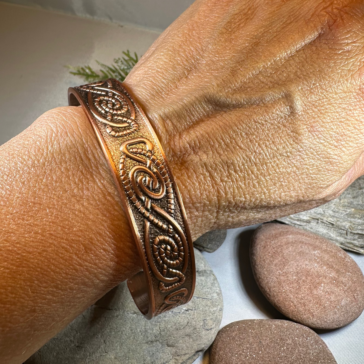 Talorc Celtic Copper Cuff Bracelet | Bracelet | Wiccan Center