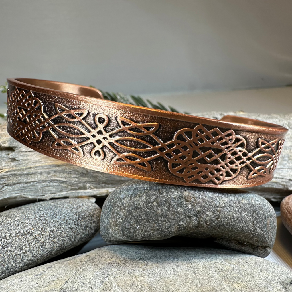 Ethne Celtic Copper Cuff Bracelet | Bracelet | Wiccan Center