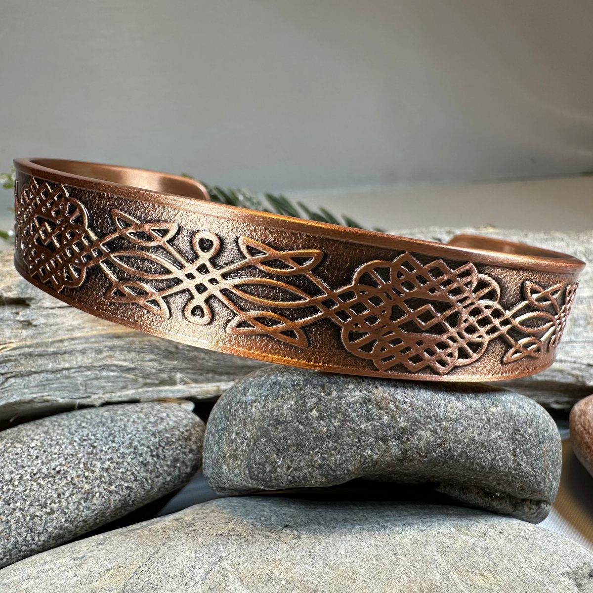 Ethne Celtic Copper Cuff Bracelet | Bracelet | Wiccan Center