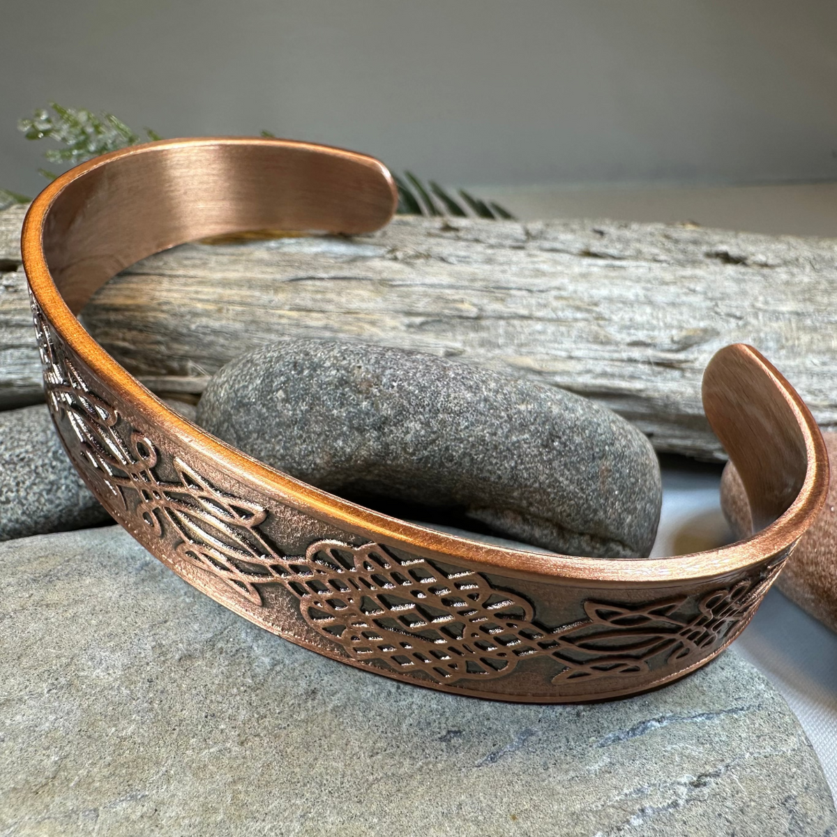 Ethne Celtic Copper Cuff Bracelet | Bracelet | Wiccan Center