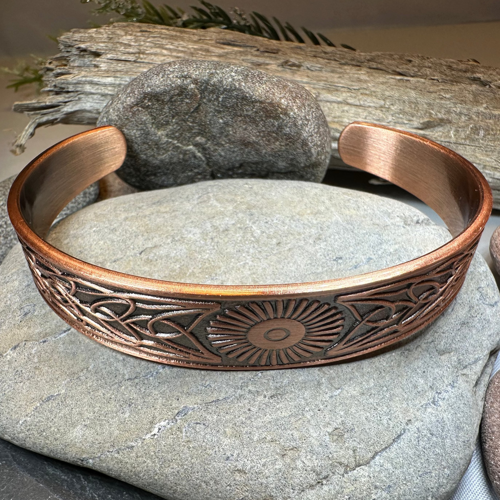 Talorgan Celtic Copper Cuff Bracelet | Bracelet | Wiccan Center