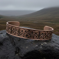 Bernicia Celtic Copper Cuff Bracelet | Bracelet | Wiccan Center