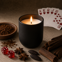 Vegas Matte Black Candle | candle | Wiccan Center