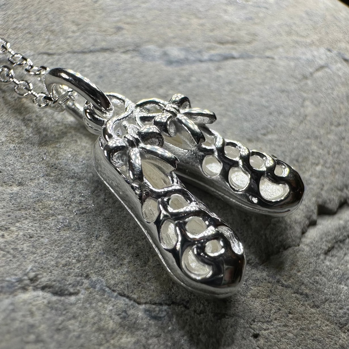 Irish Dance Shoe Necklace - Made in Ireland | Pendant | Wiccan Center