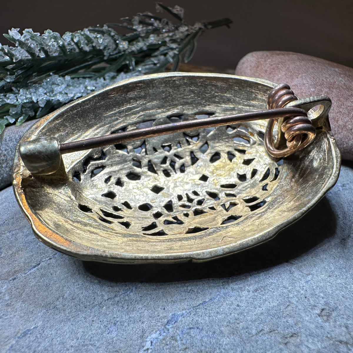 Klein Viking Celtic Brooch - Bronze Historical Reproduction Pin | Brooch | Wiccan Center