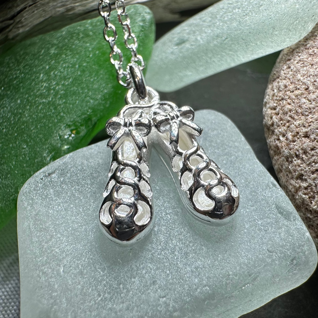 Irish Dance Shoe Necklace - Made in Ireland | Pendant | Wiccan Center