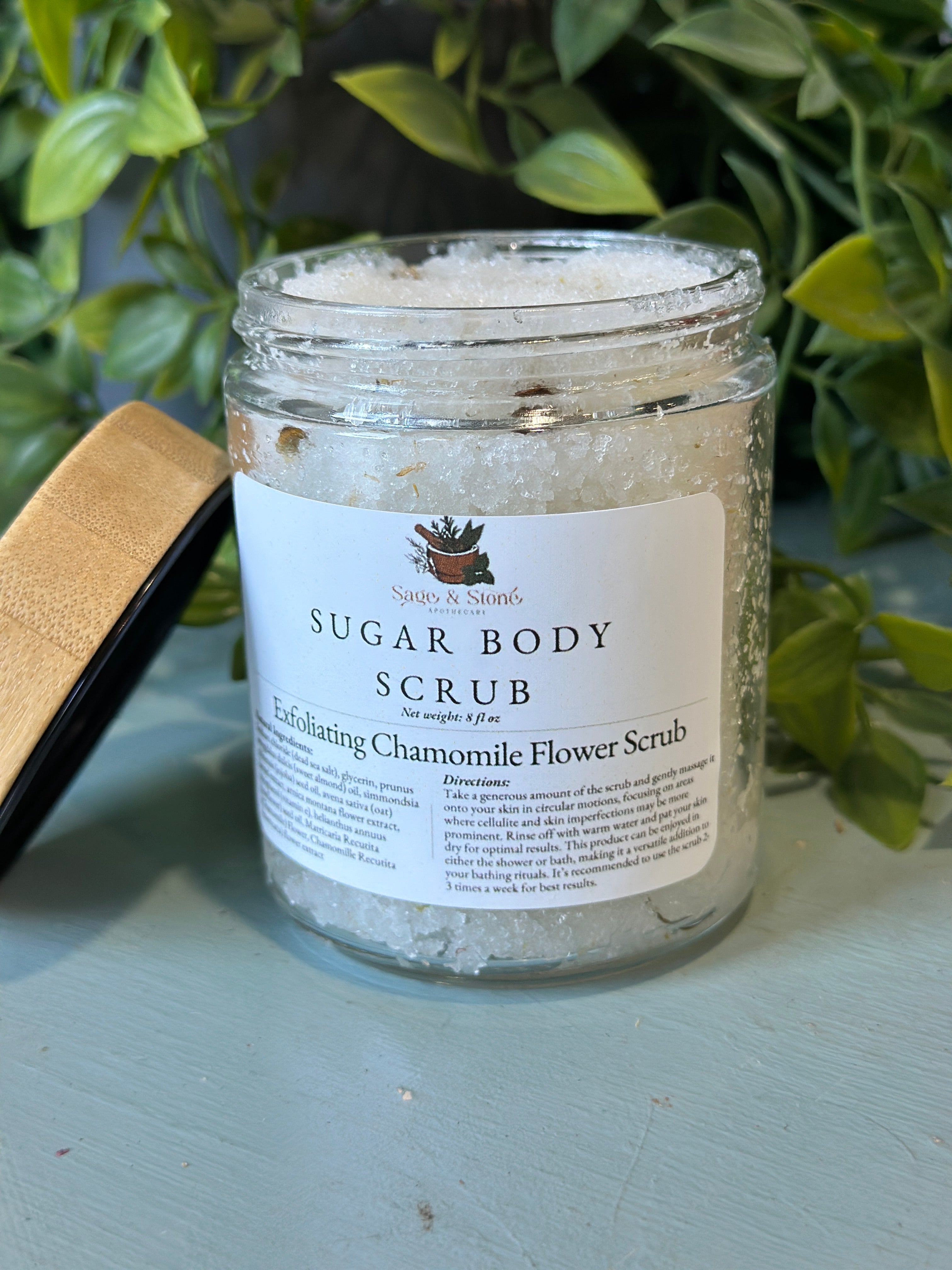 Exfoliating Chamomile Flower Scrub | Body Care & Wellness | Wiccan Center