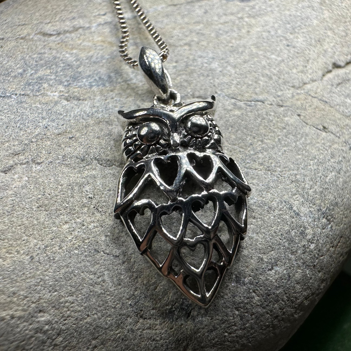 Eagna Owl Lover Necklace | Pendant | Wiccan Center