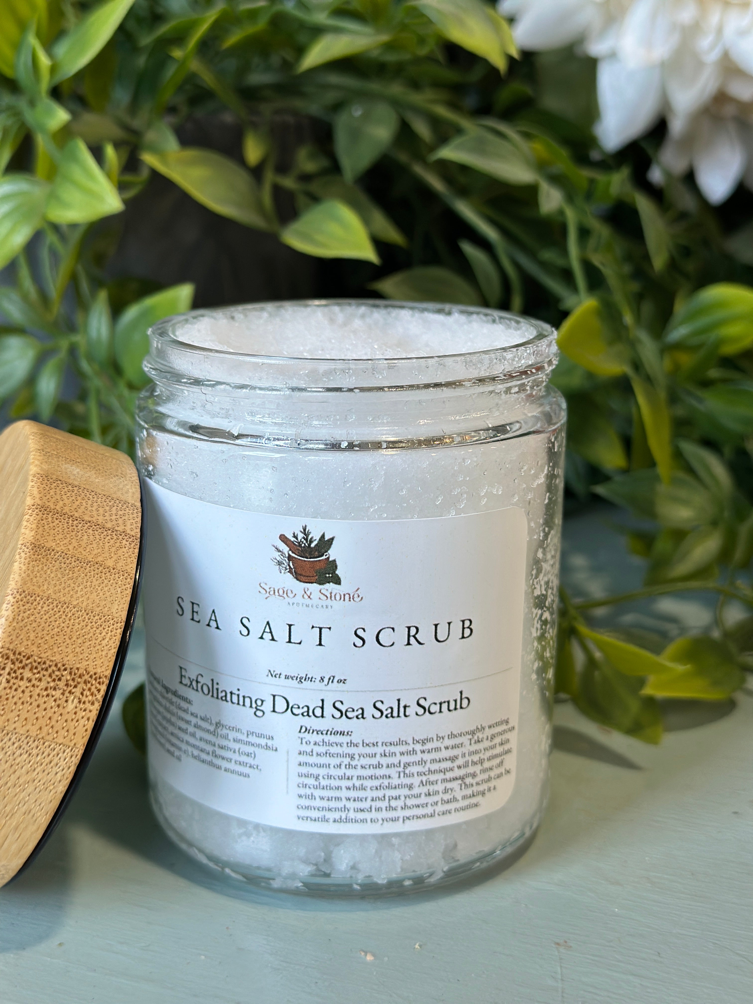 Exfoliating Dead Sea Salt Scrub | Body Care & Wellness | Wiccan Center