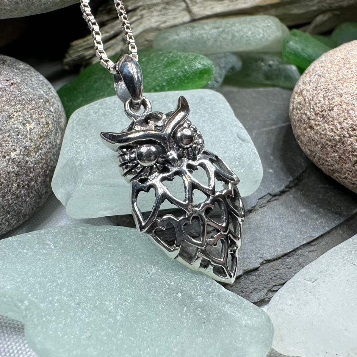 Eagna Owl Lover Necklace | Pendant | Wiccan Center