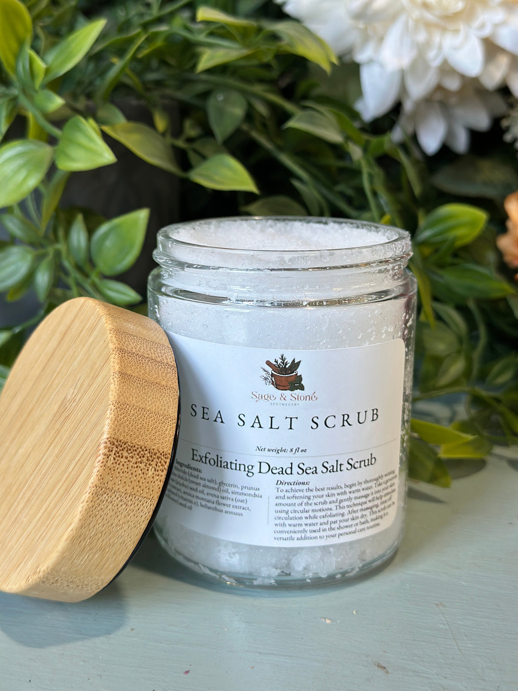 Exfoliating Dead Sea Salt Scrub | Body Care & Wellness | Wiccan Center