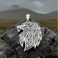 Lael Celtic Lion Necklace in Sterling Silver | Pendant | Wiccan Center