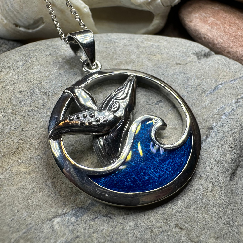 Ocean Whale Necklace | Pendant | Wiccan Center