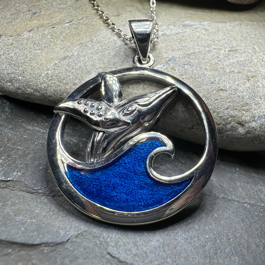 Ocean Whale Necklace | Pendant | Wiccan Center