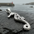 Serendipity Celtic Seahorse Necklace in Sterling Silver | Pendant | Wiccan Center