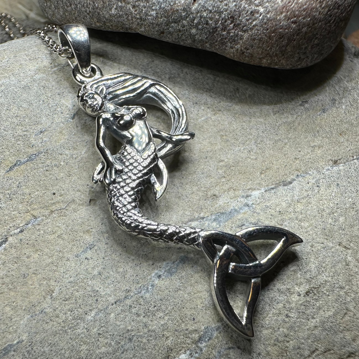Celtic Trinity Knot Mermaid Necklace | Pendant | Wiccan Center
